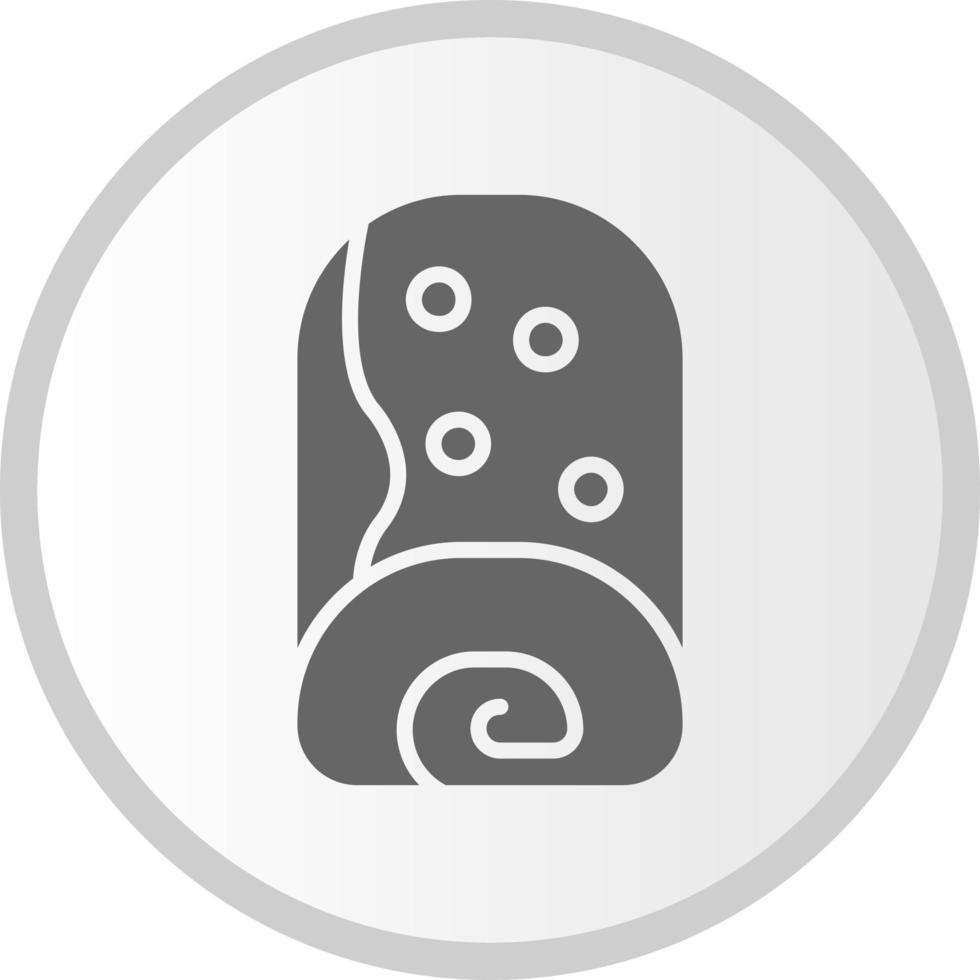 Cream Roll Vector Icon