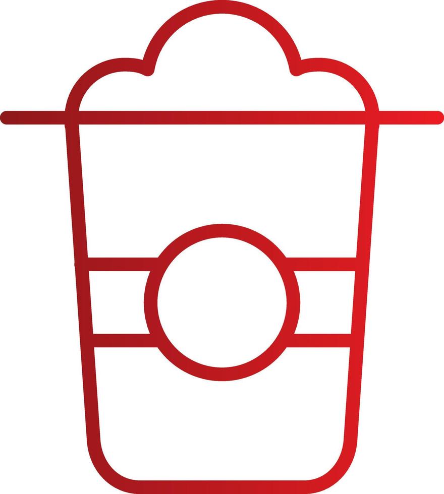 icono de vector frappé