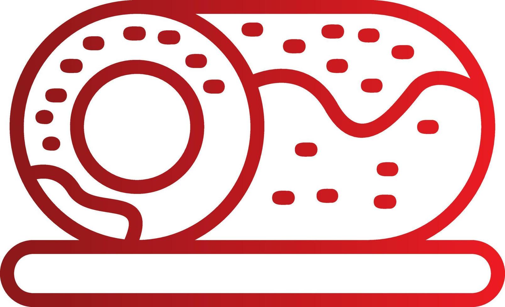 Roll Cake Vector Icon