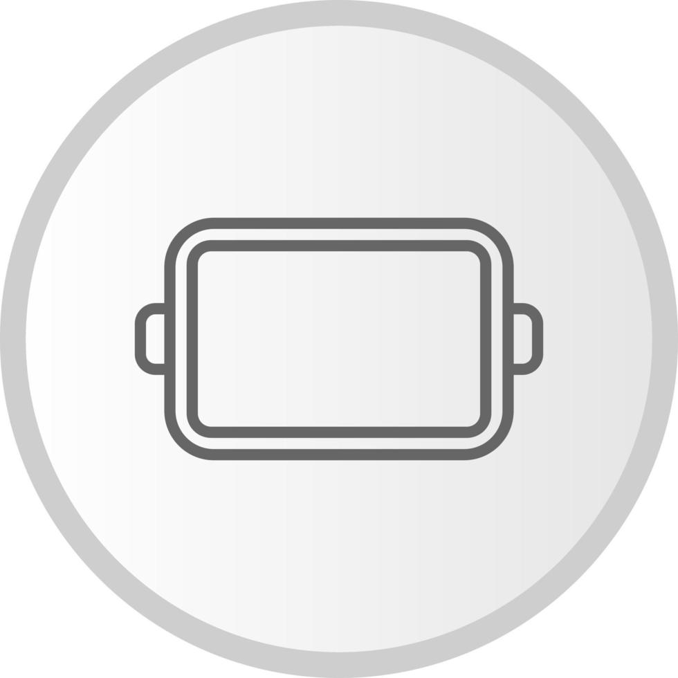 Baking Tray Vector Icon