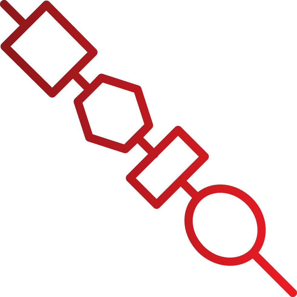 Kabab Vector Icon