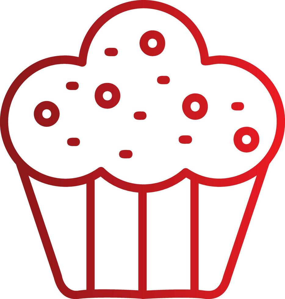 Muffin Vector Icon