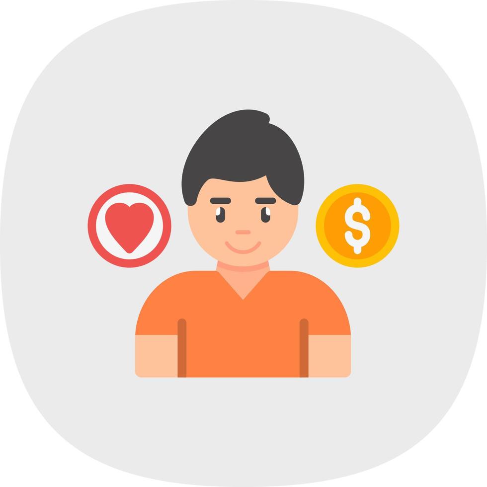 Desire Vector Icon Design