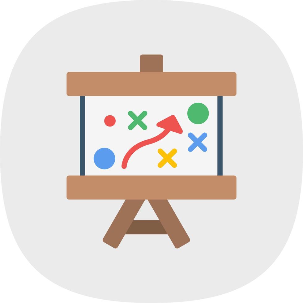 Contra Strategy Vector Icon Design