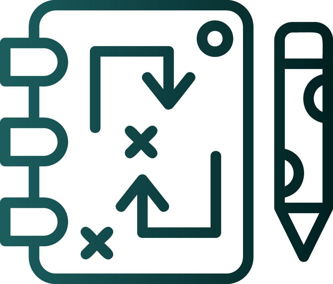 Strategy Vector Icon Design