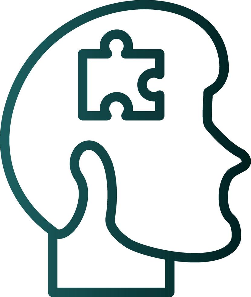 Problem Solving Vector Icon Design