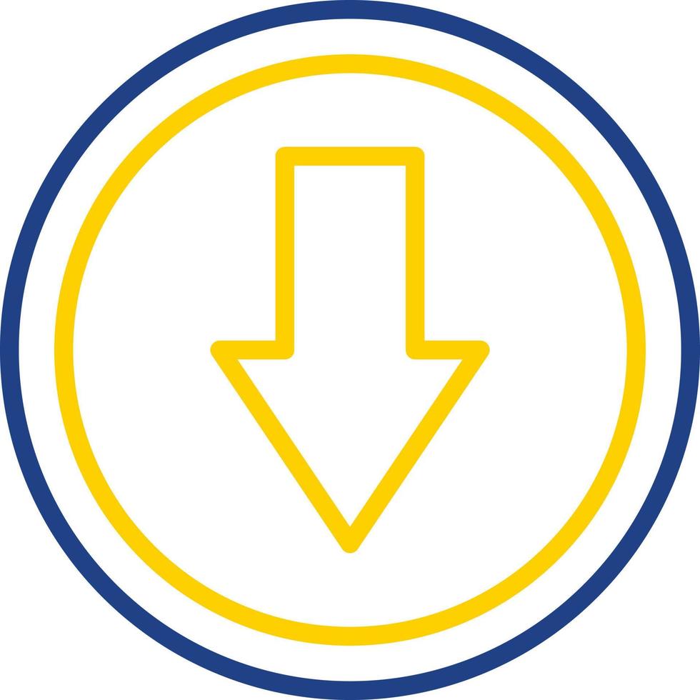 Low Priority Vector Icon Design