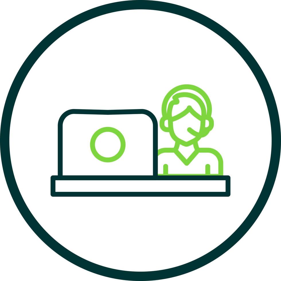 Online Service Vector Icon Design 16271628 Vector Art at Vecteezy