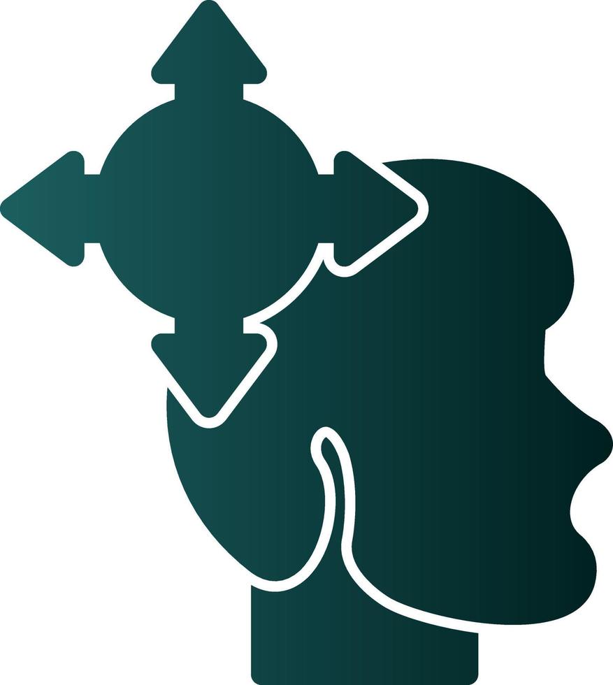 Decision Making Vector Icon Design