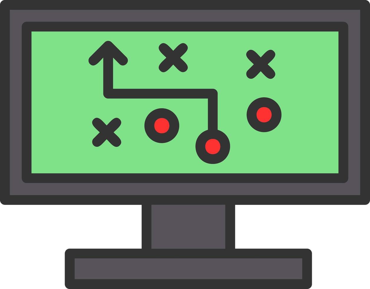 Digital Strategy Vector Icon Design