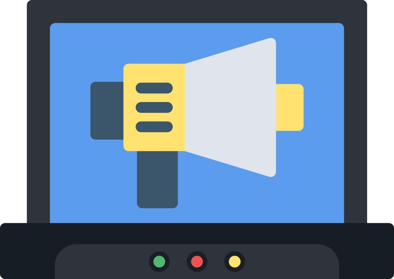 Online Pr Vector Icon Design