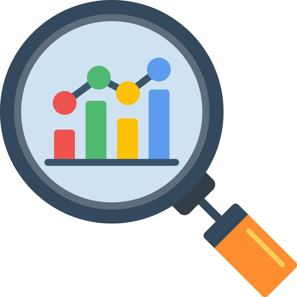 Market Research Vector Icon Design