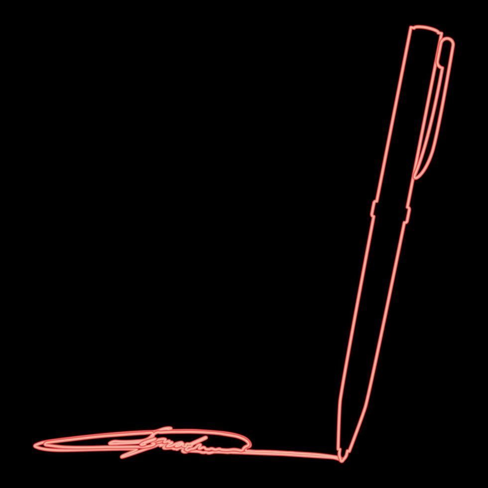 Red pen signature clearance