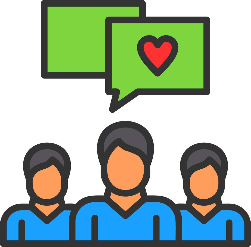 Brand Engagement Vector Icon Design