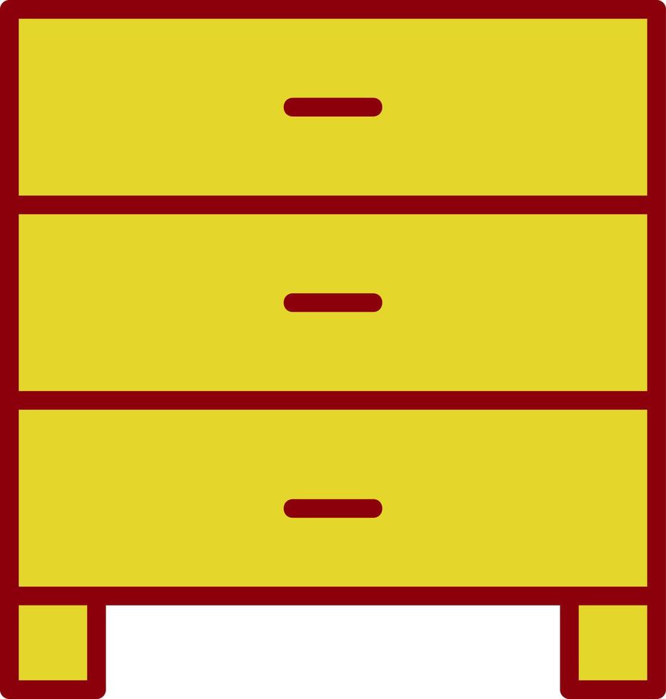Filing Cabinet Vector Icon Design