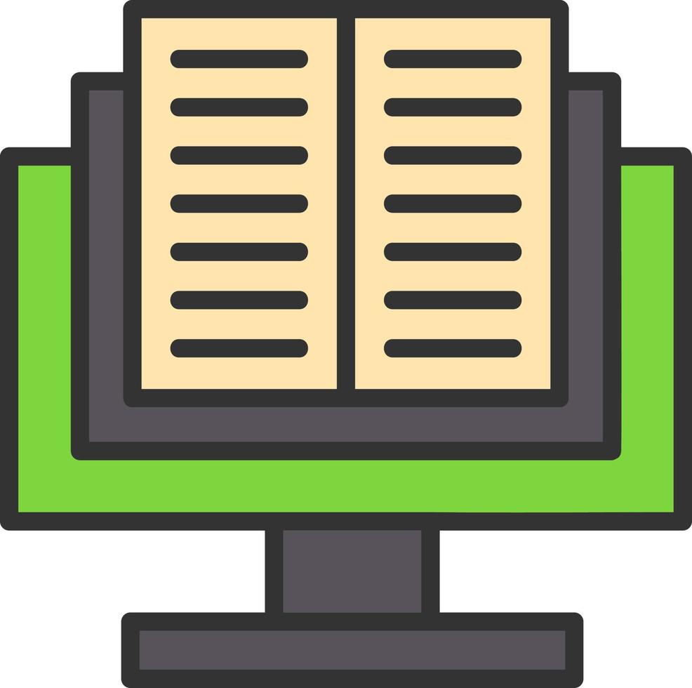 Ebook Vector Icon Design