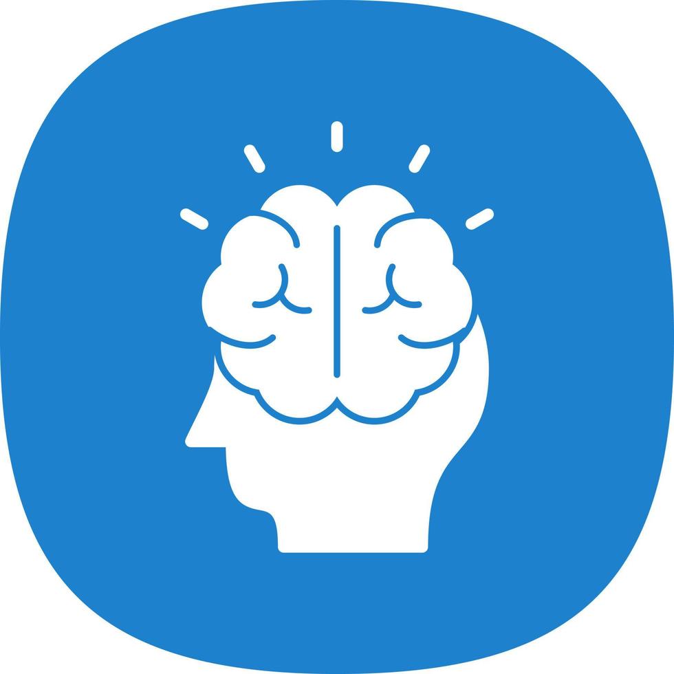 Mental Control Vector Icon Design