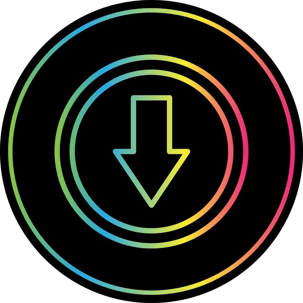 Low Priority Vector Icon Design