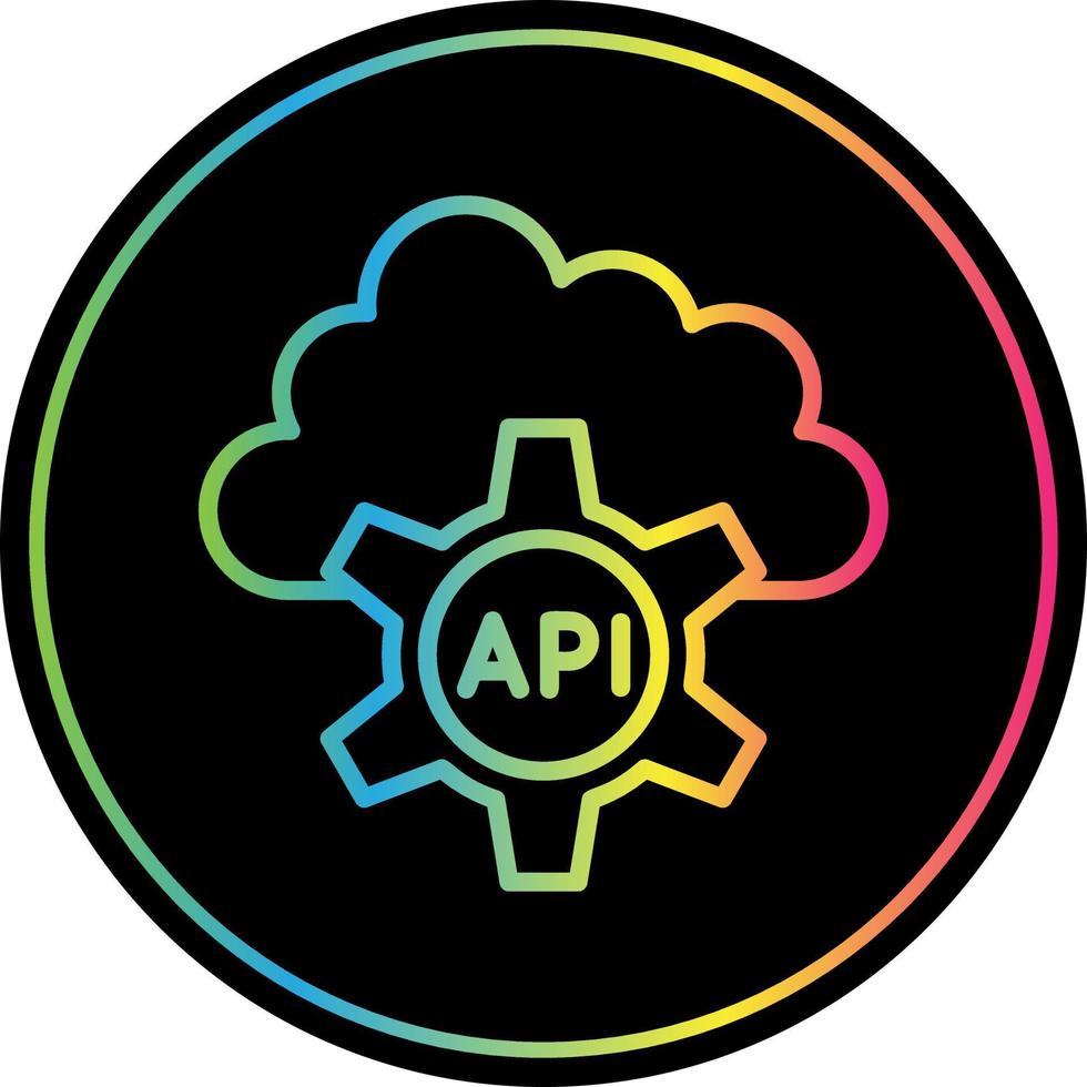 API Vector Icon Design