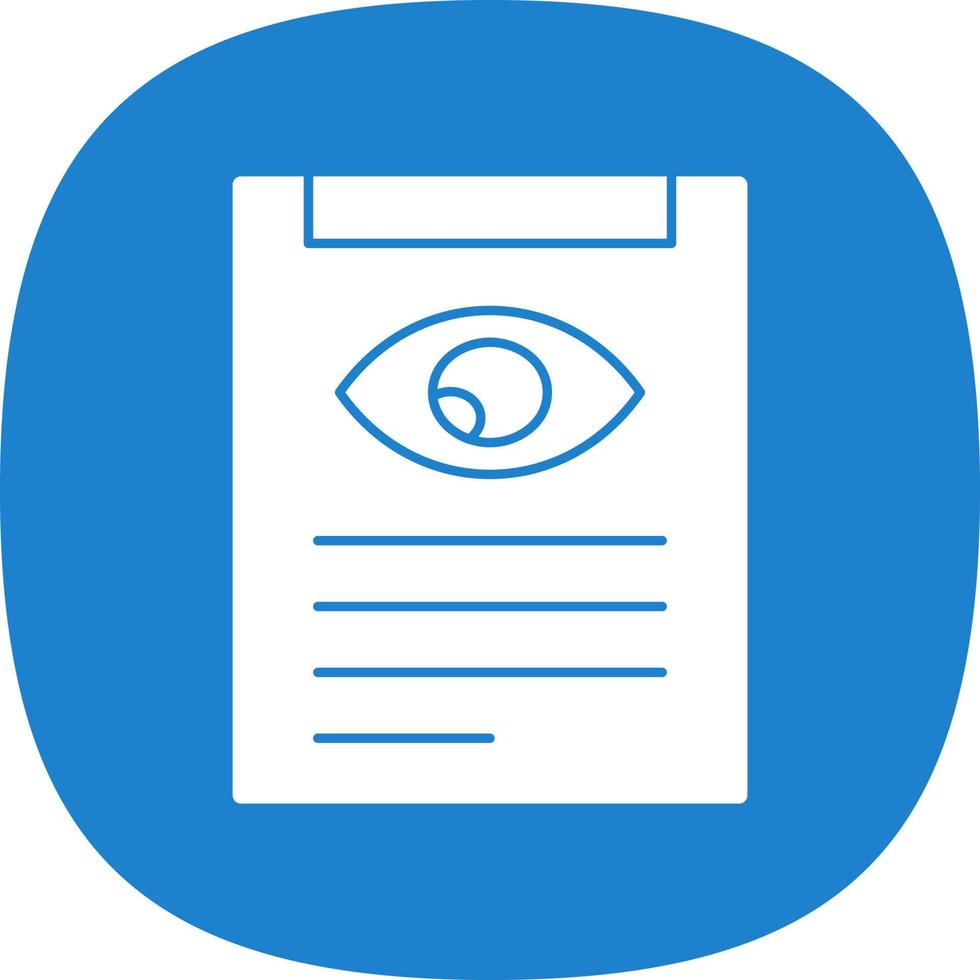 Company Vision Vector Icon Design