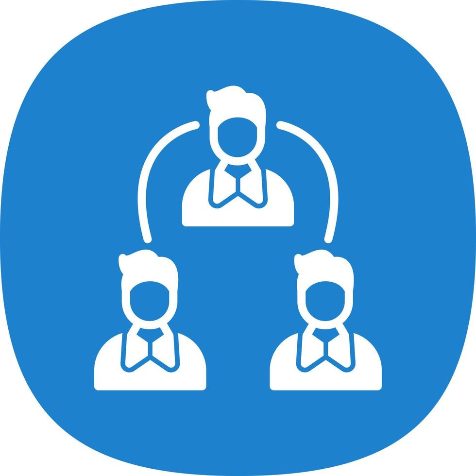 Delegate Vector Icon Design