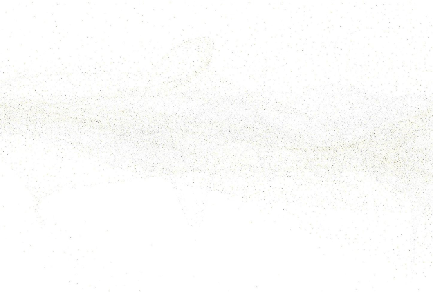 Light silver gold dust. Vector