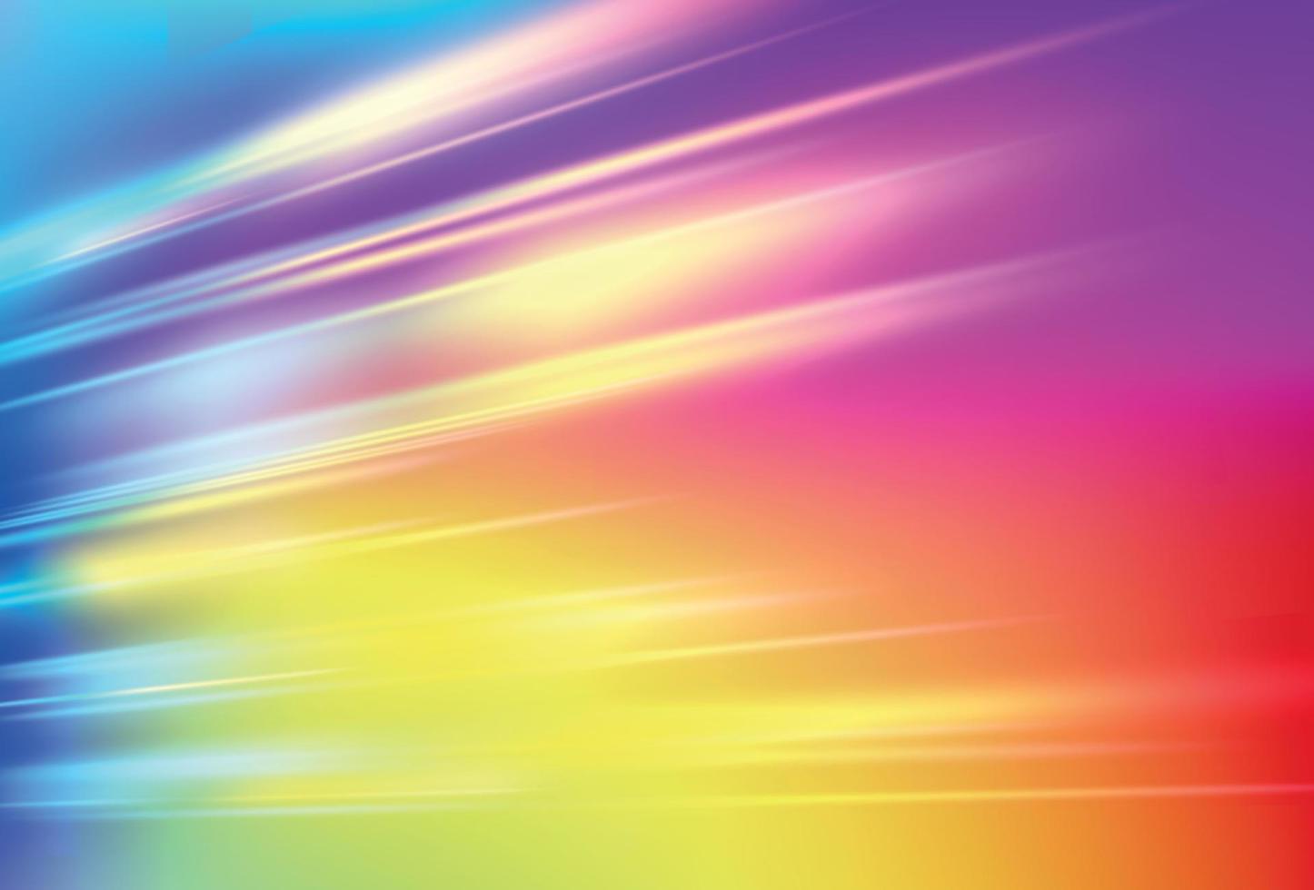 Prism backdrop. Rainbow lights background. vector