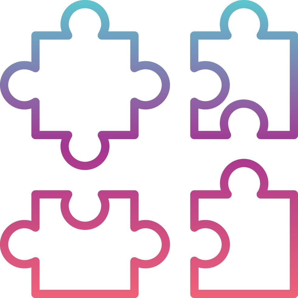 Puzzle Vector Icon