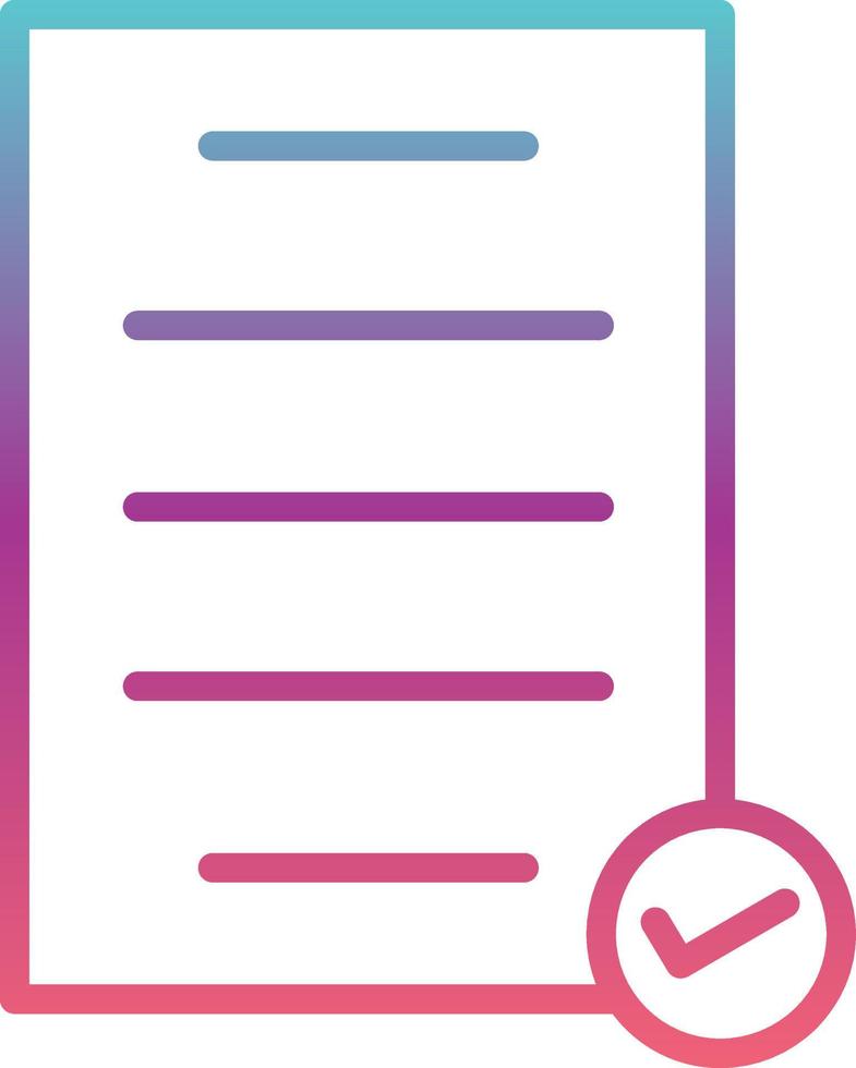 Checked Vector Icon