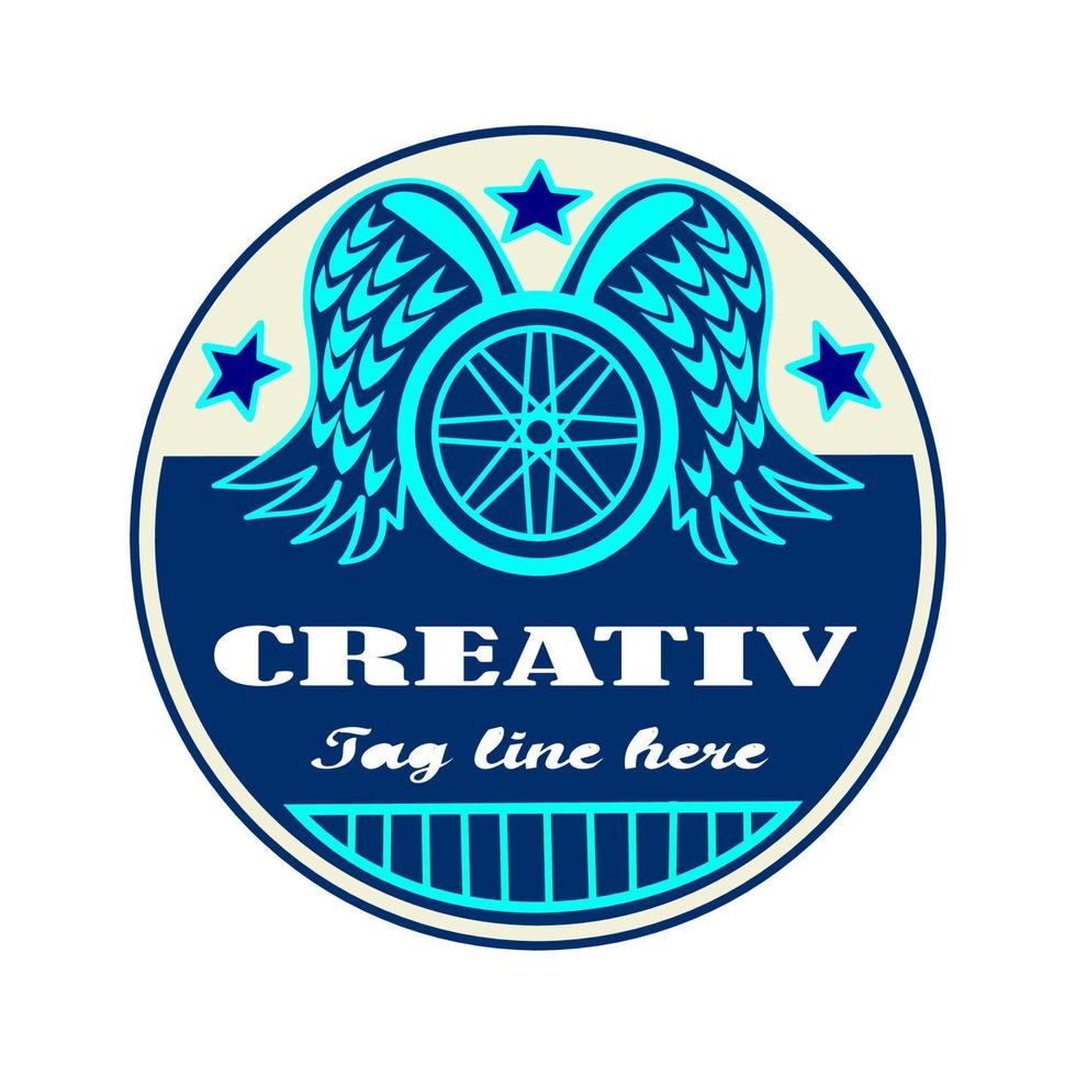 automotive logo image of wheels with wings 16272773 Vector Art at Vecteezy
