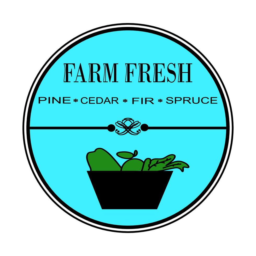 farm fresh logo design,busines,eco vector