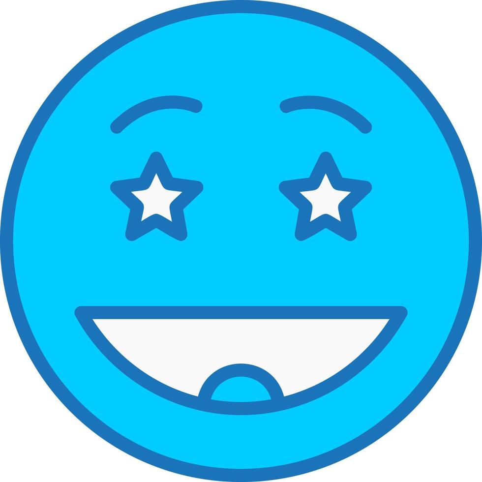 Excited Vector Icon