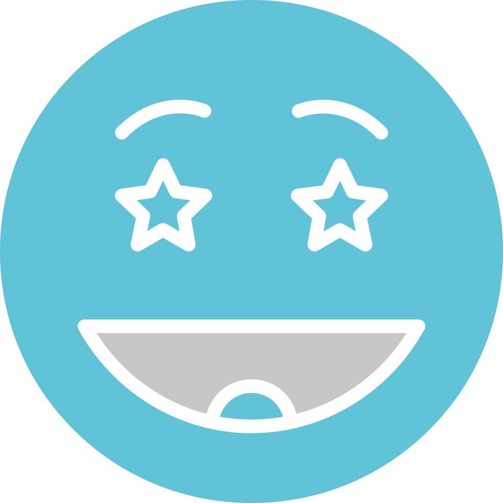 Excited Vector Icon