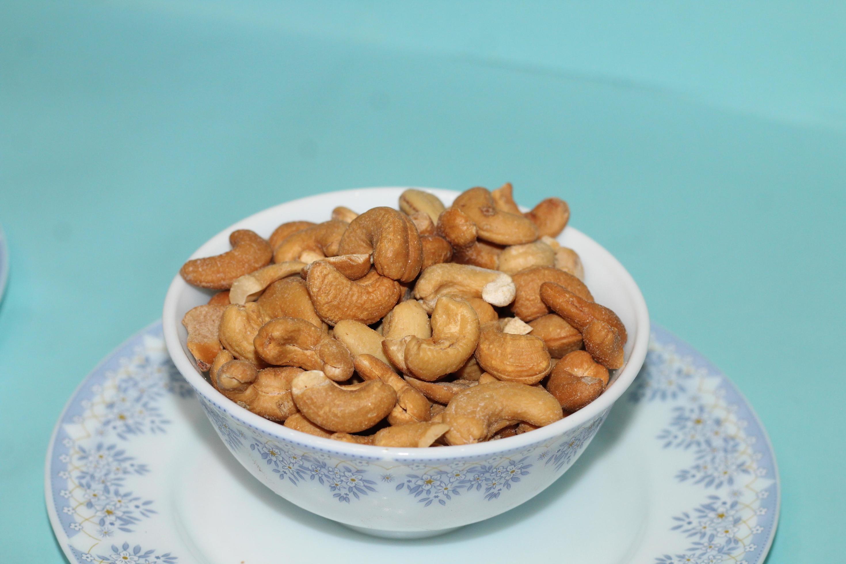 Composition with dried fruits and assorted nuts free to downloads