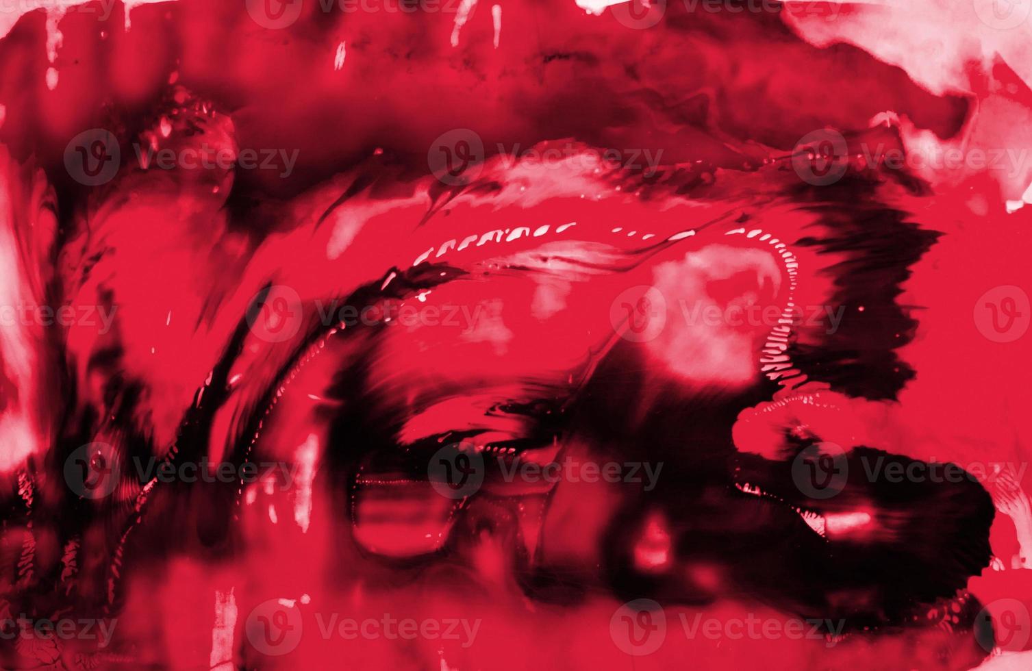 Ink, paints, abstraction. Viva Magenta. Colorful background of abstract painting.Alcohol ink modern abstract painting, modern art photo