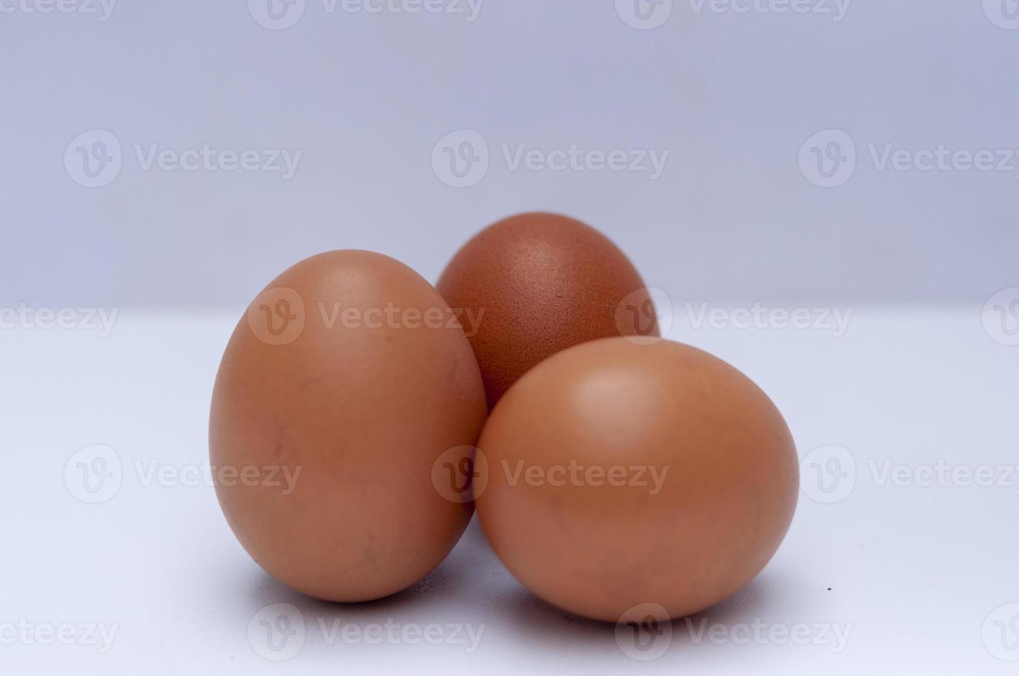 The groups of eggs isolated on white background. 16275374 Stock Photo