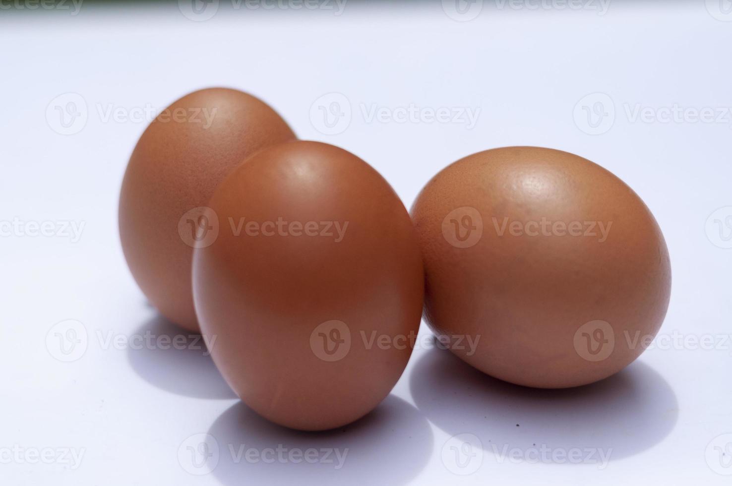 The groups of eggs isolated on white background. 16275386 Stock Photo