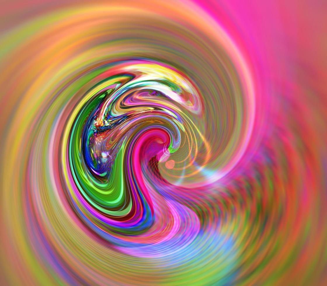 Abstract coloring background of the gradient with visual wave and lighting effects photo