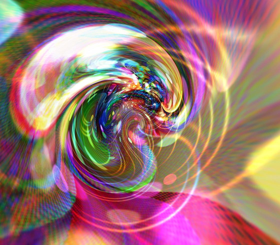 Abstract coloring background of the gradient with visual wave and lighting effects photo