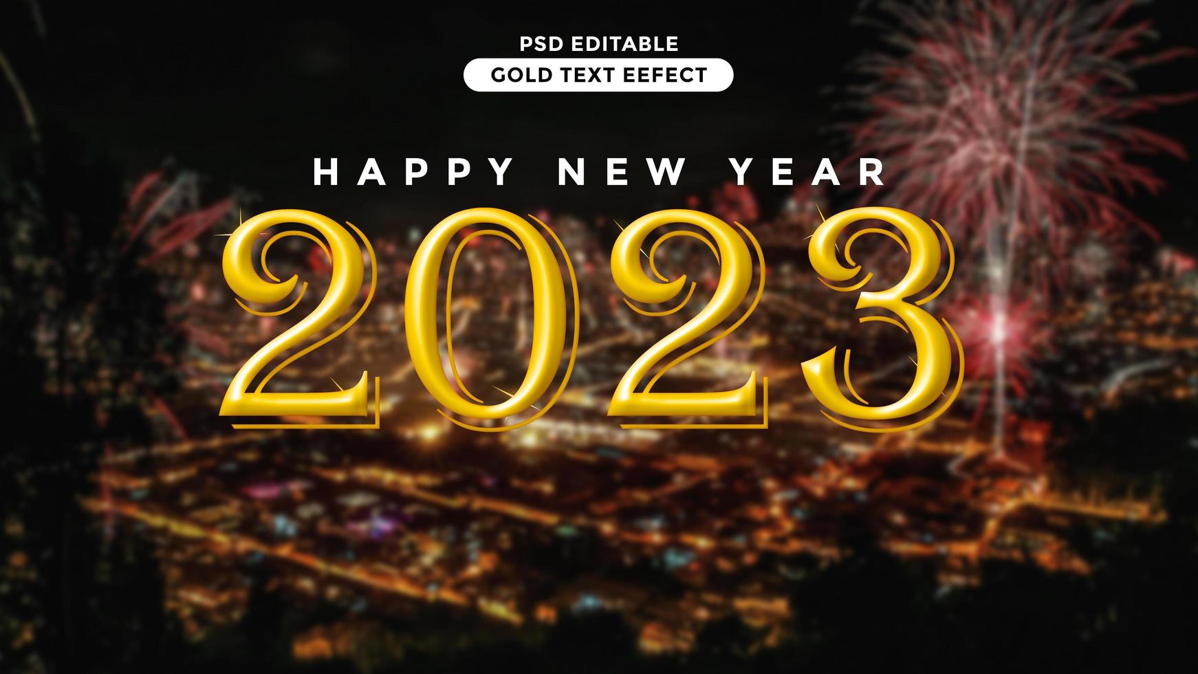 Text Effect Gold photo