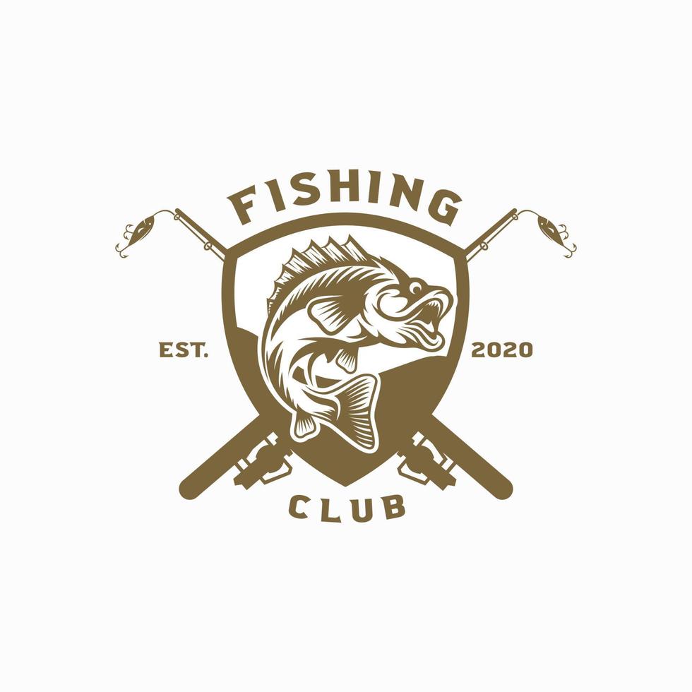 Fishing Logo Design vector