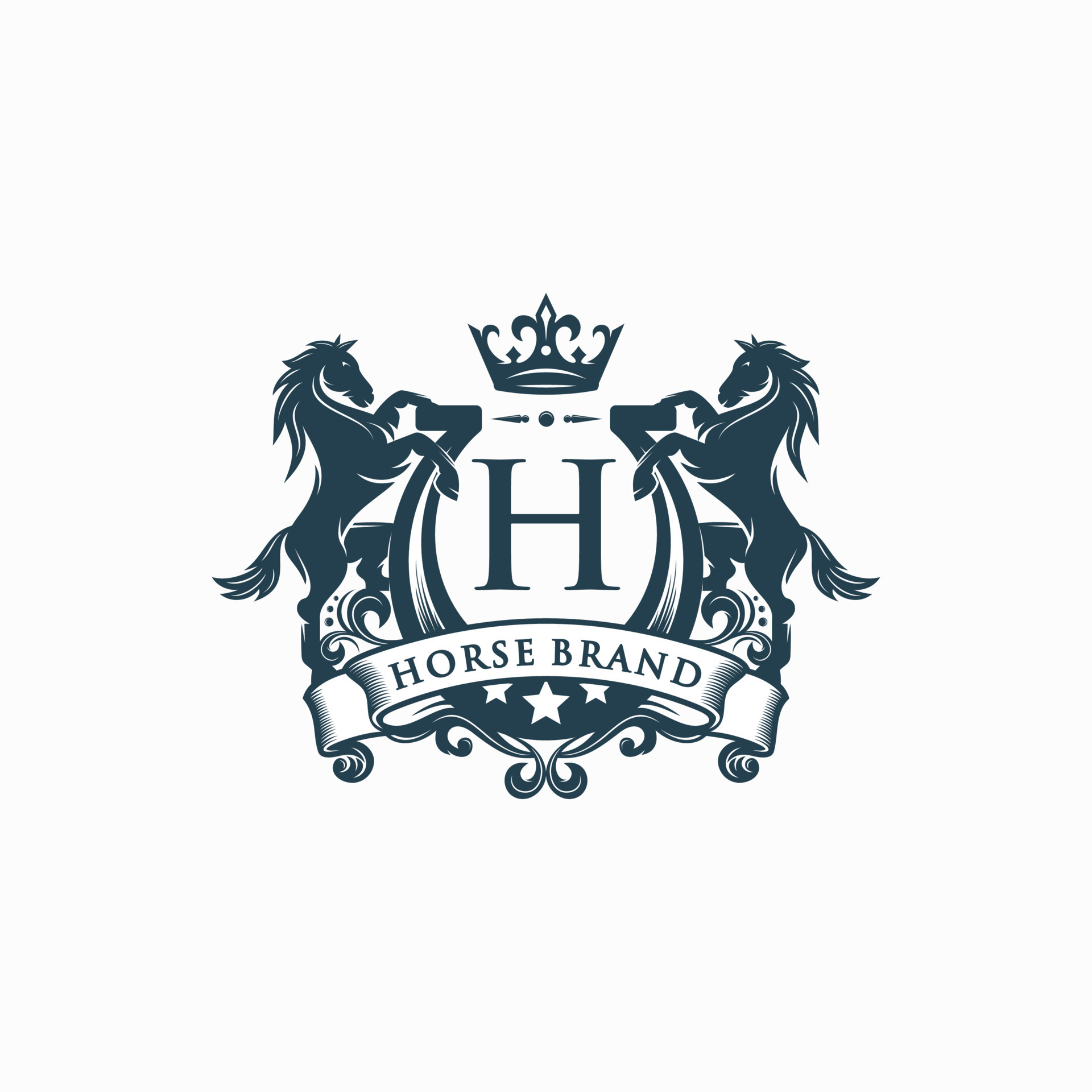 Horse Brand Logo 16277763 Vector Art at Vecteezy