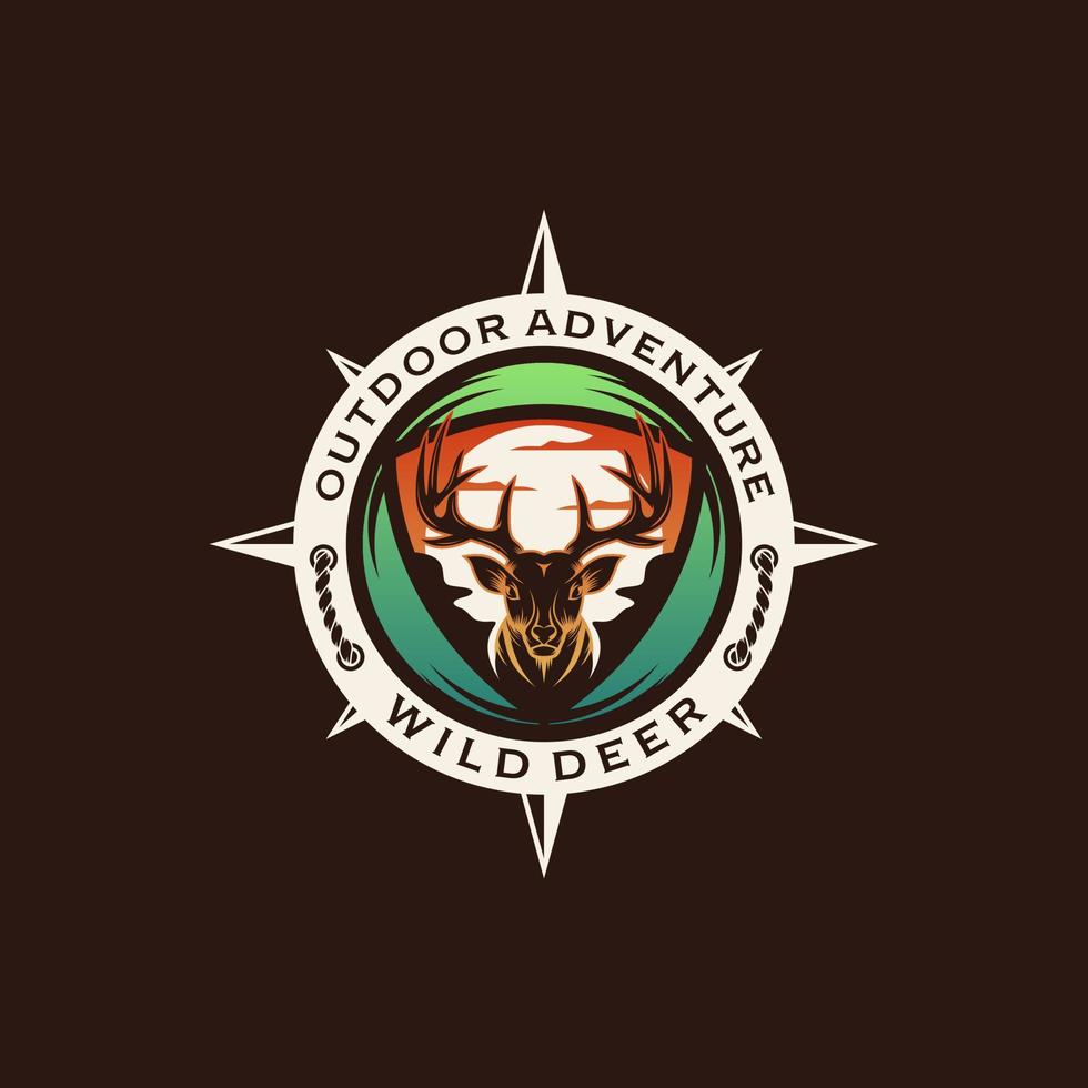 Wild Deer Logo vector