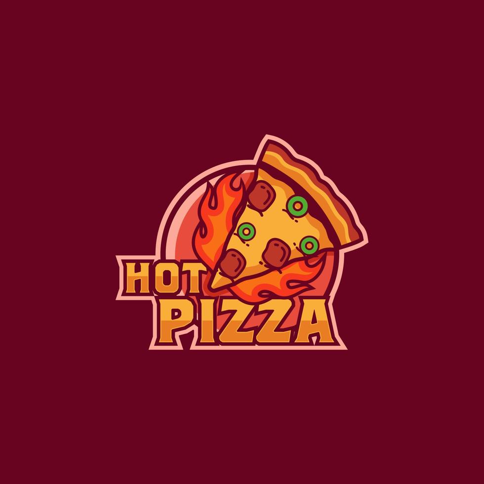 Pizza Logo Vector
