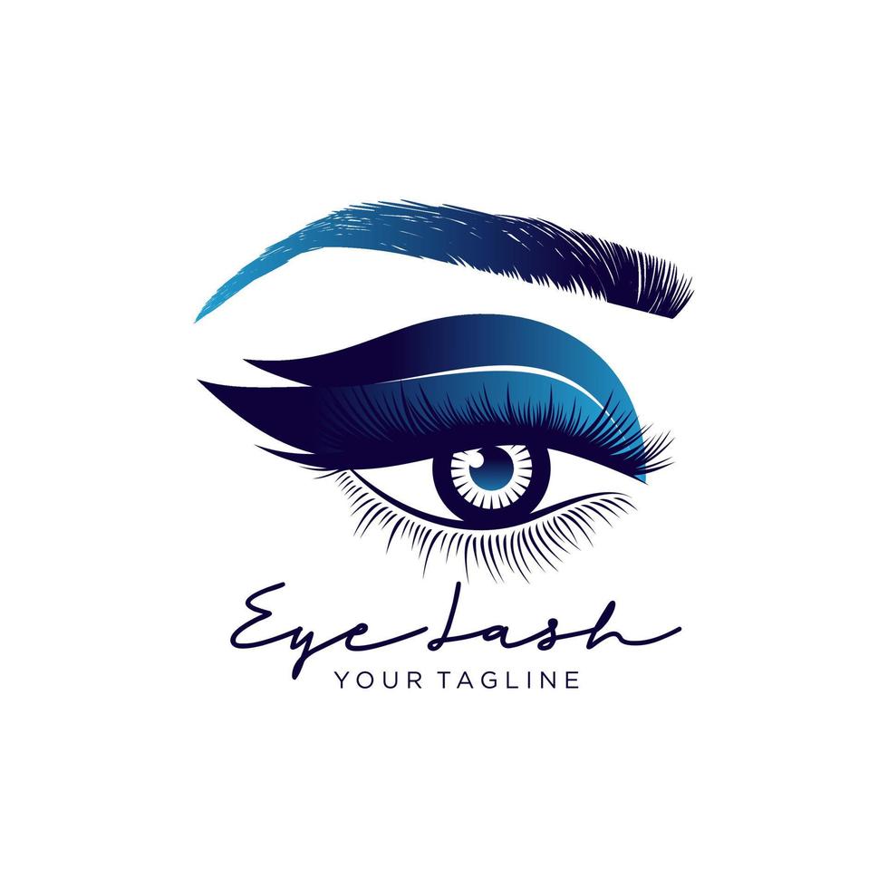 Eyelash Extension Logo vector