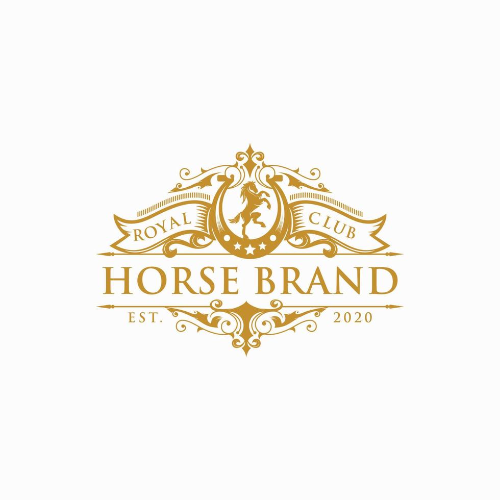 Horse Brand Logo vector