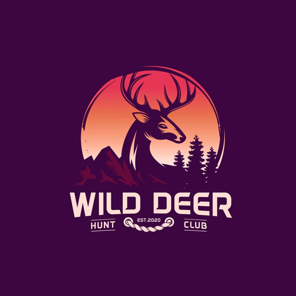 Wild Deer Logo vector