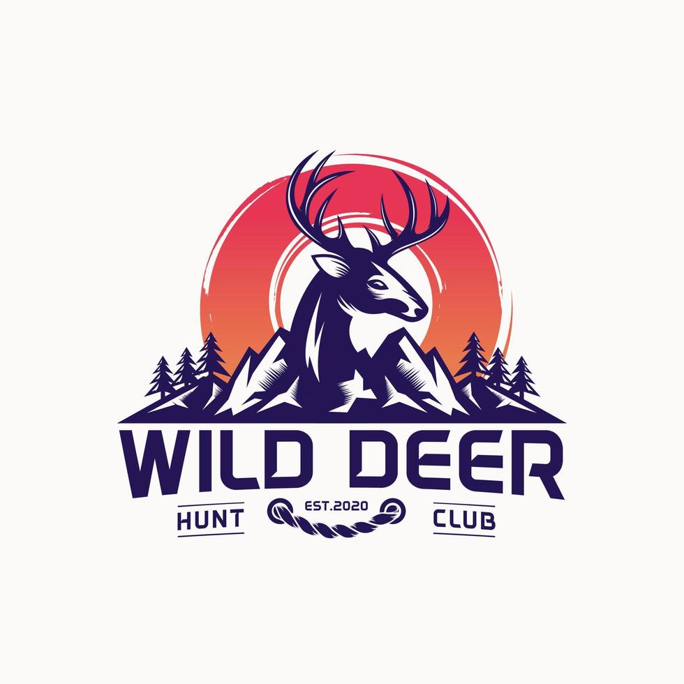 Wild Deer Logo vector