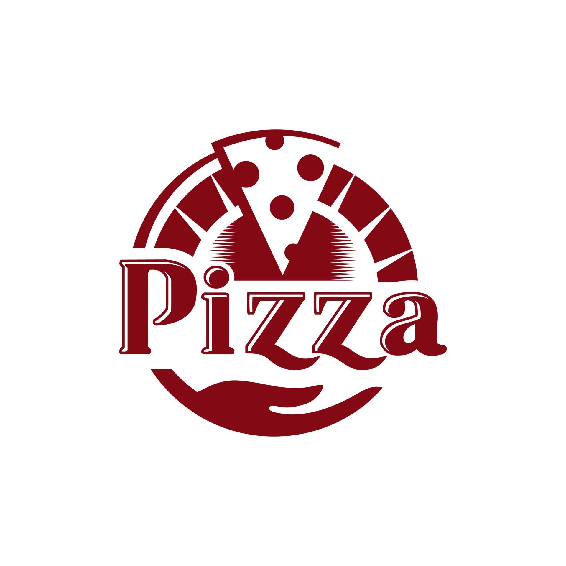 Pizza Logo Vector 16277936 Vector Art at Vecteezy