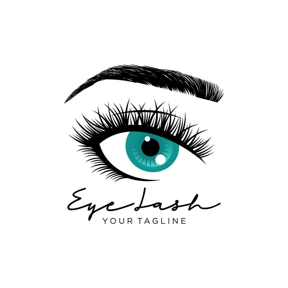 Eyelash Extension Logo vector